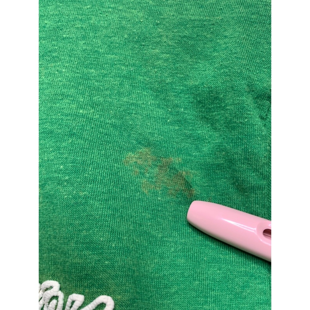 Oregon Ducks 87 Super Shirts Men Green Short Sleeve Stained Flawed No Size - Picture 5 of 5